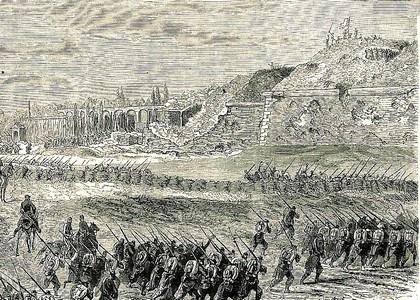 Entrée des troupes à Paris le 21 mai 1871 - L'Illustration du 17 juin 1871